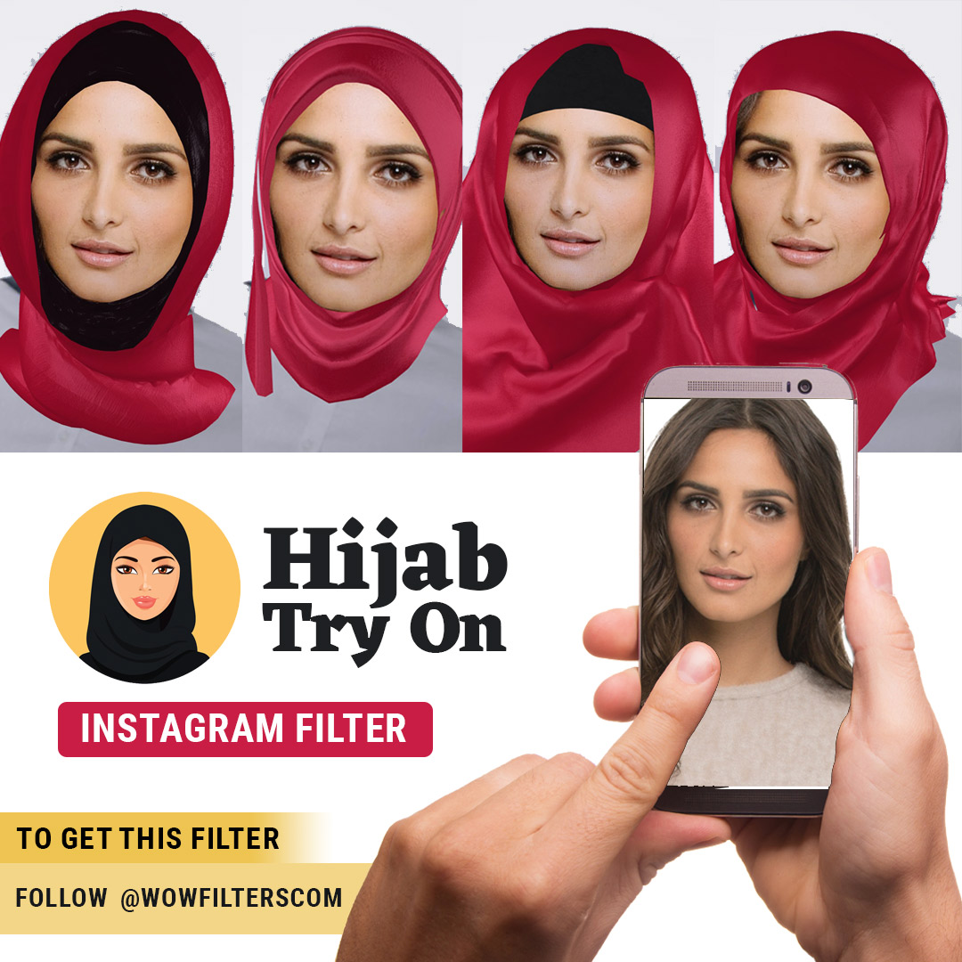 Hijab Try On Instagram filter
